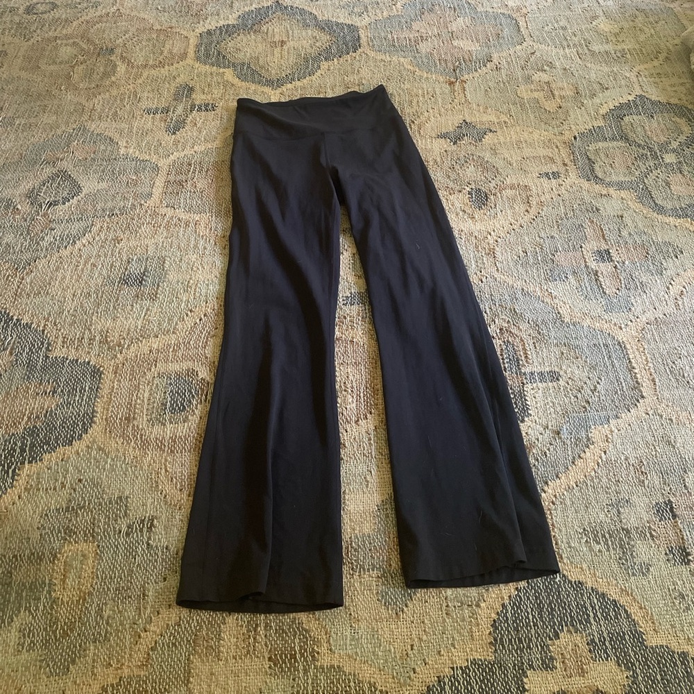 Lululemon Black Wide Leg Pants, 8